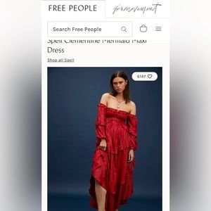 Free people maxi dress